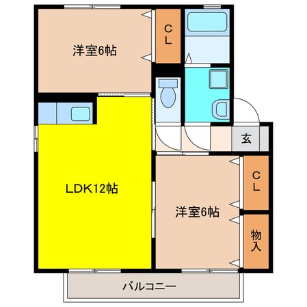 ウィル柏森の物件間取画像